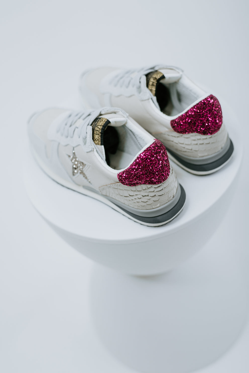 VH Rock 8 Sneaker, Pink Glitter Multi