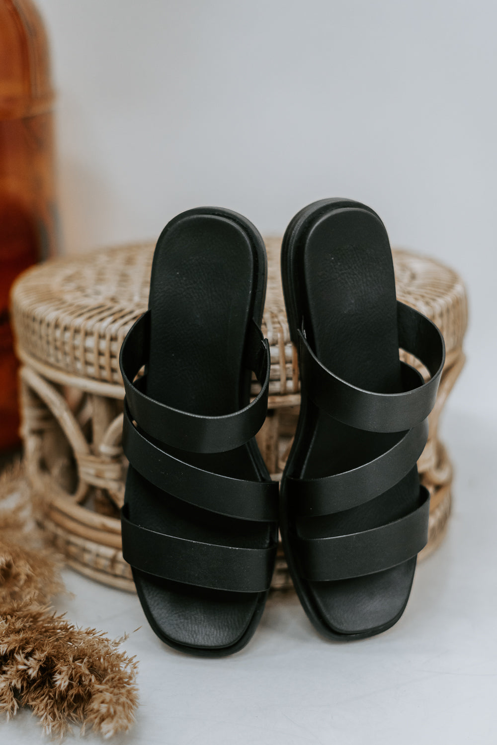 Keona Strappy Sandal, Black