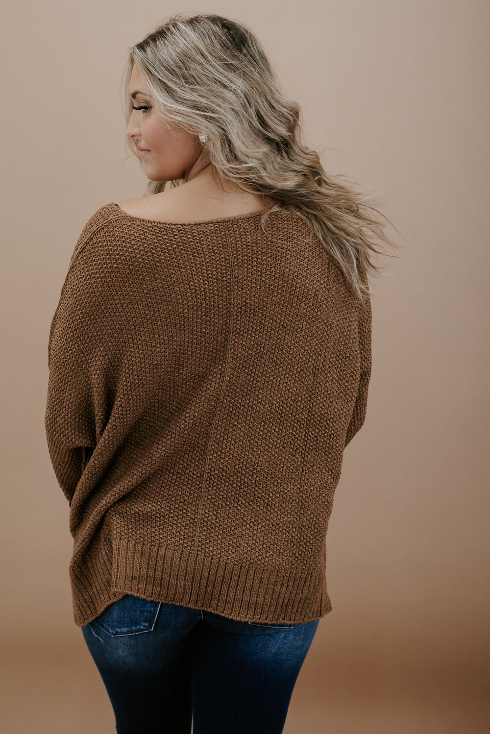 Windy City Loose Knit Sweater, Coco