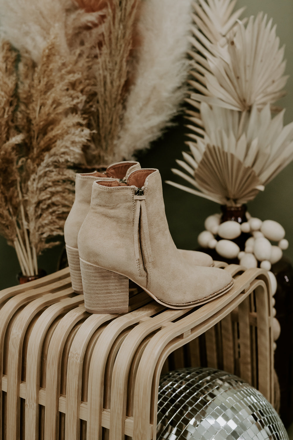 Show Stopper Bootie, Taupe