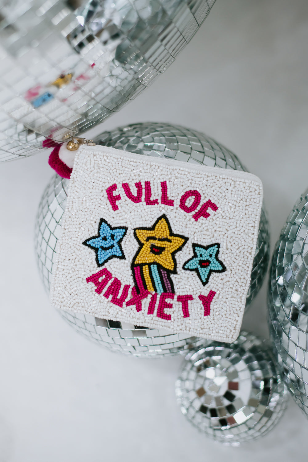 Full Of Anxiety Coin Purse, Multi